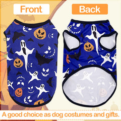 Camiseta JpGdn para perro con fantasma en rosa, cómoda para paseos