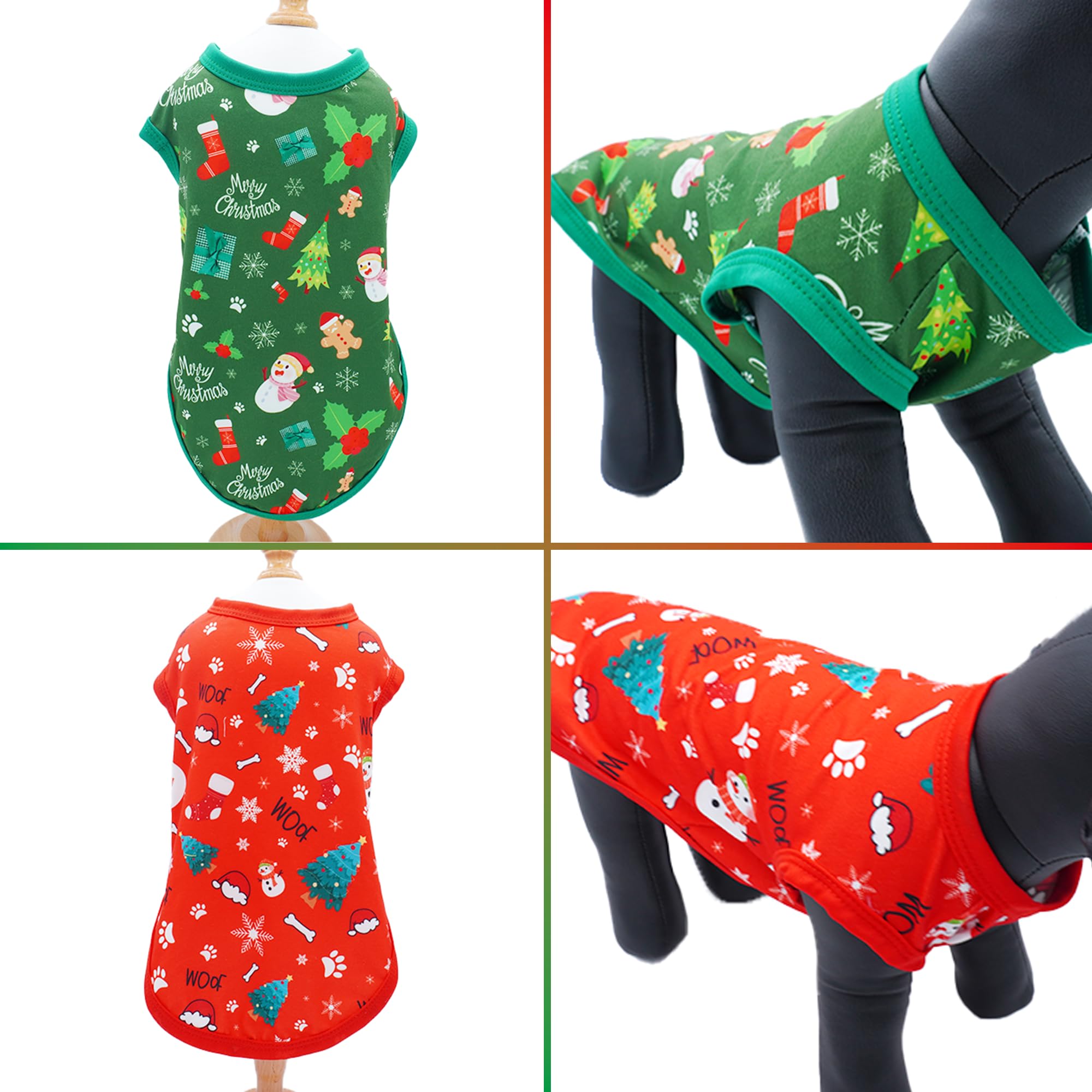 Patita y elementos navideños JPGDN en la prenda