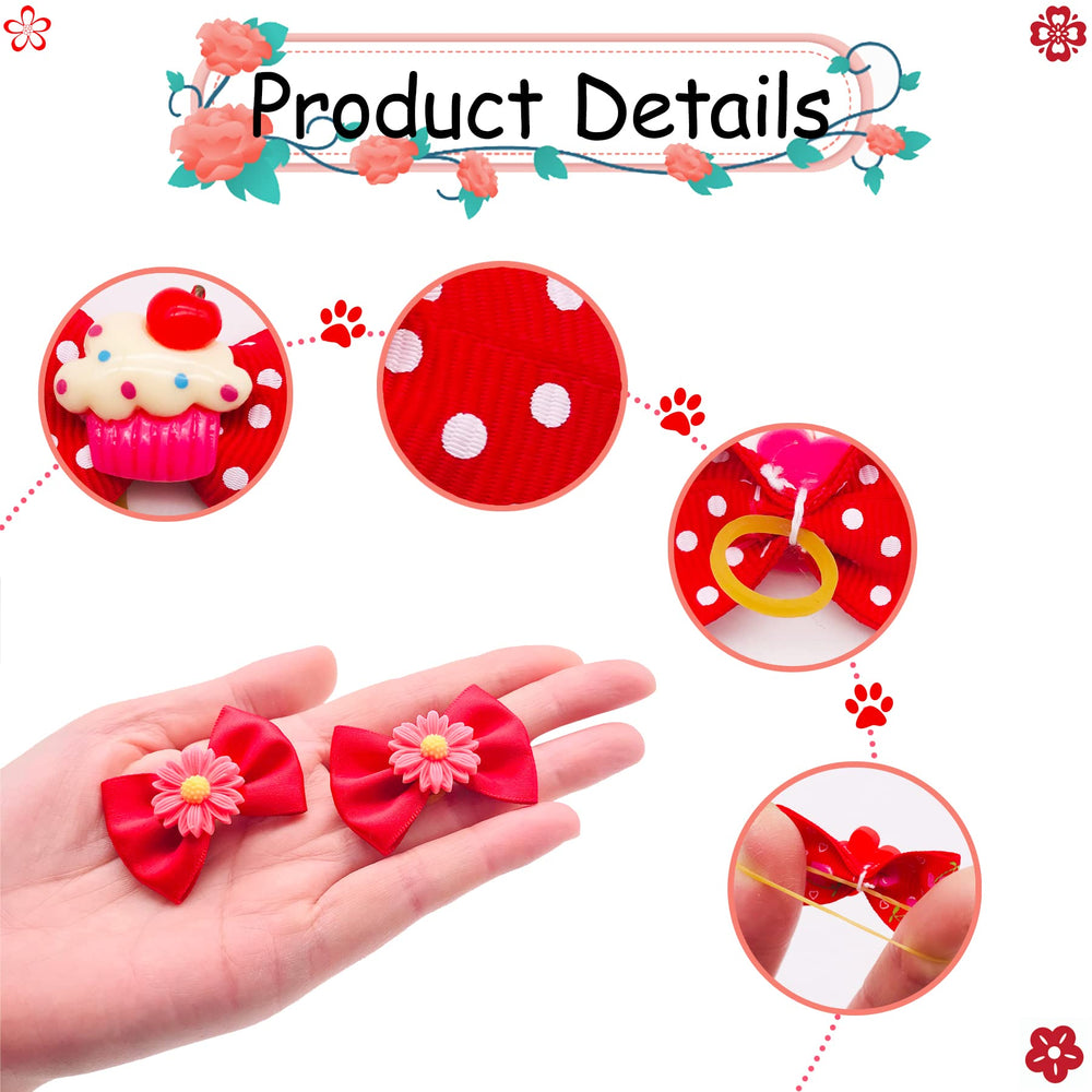 Lazo JpGdn con perlas y frutas, ideal para sesiones de fotos