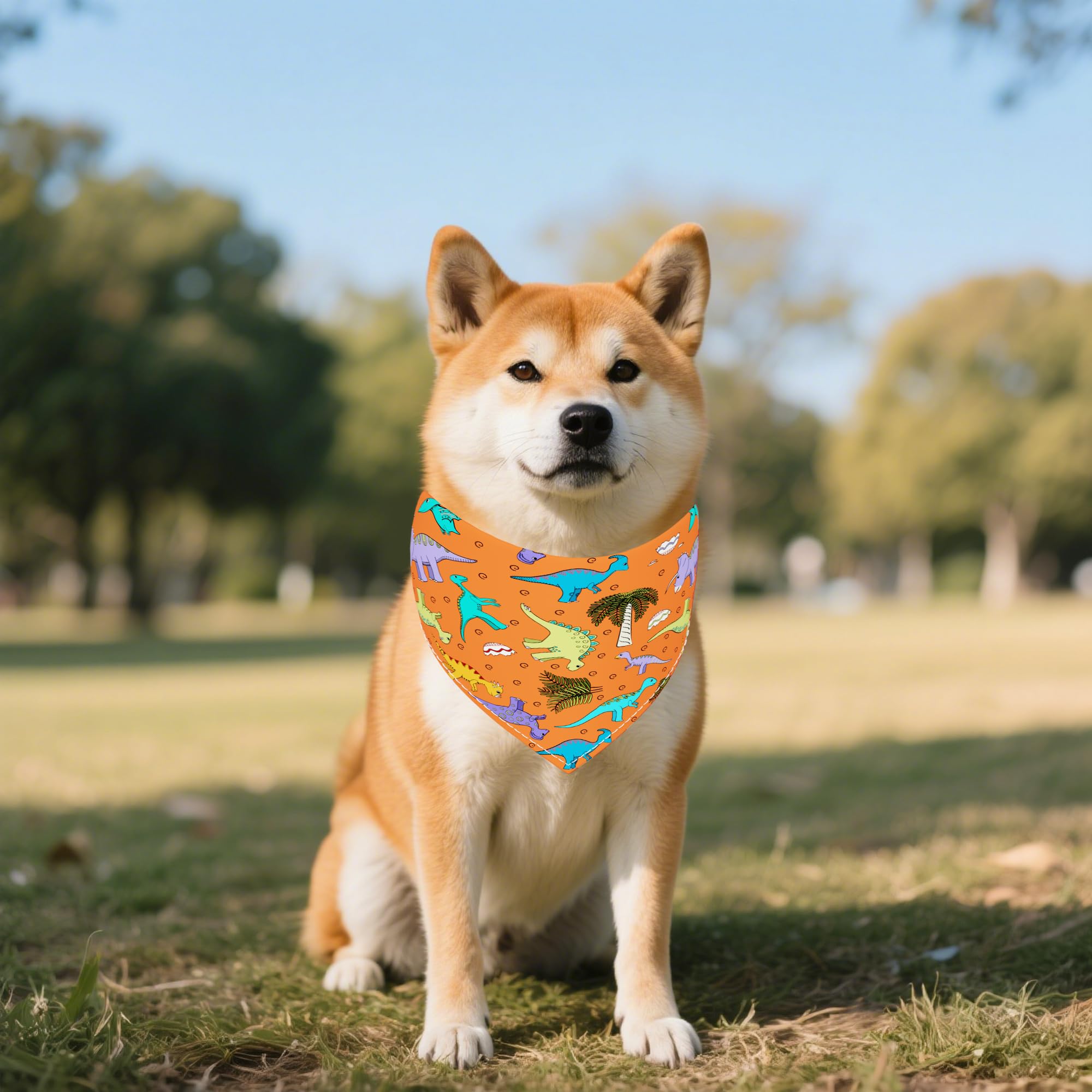 JpGdn bandanas dinosaurios, regalo ideal para dueños de mascotas