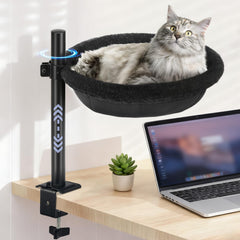 Cama JSLIN para escritorio con rotación 360°, duerme junto a ti sin bloquear la pantalla.