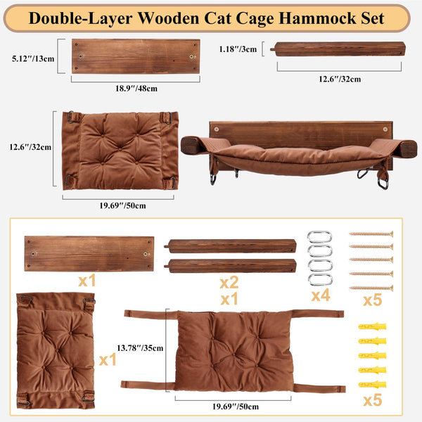 JSPYFITS diseño que ahorra espacio en casa para felinos.