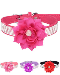 Collar JUFOO con piedras strass en rosa rojo para un look deslumbrante.