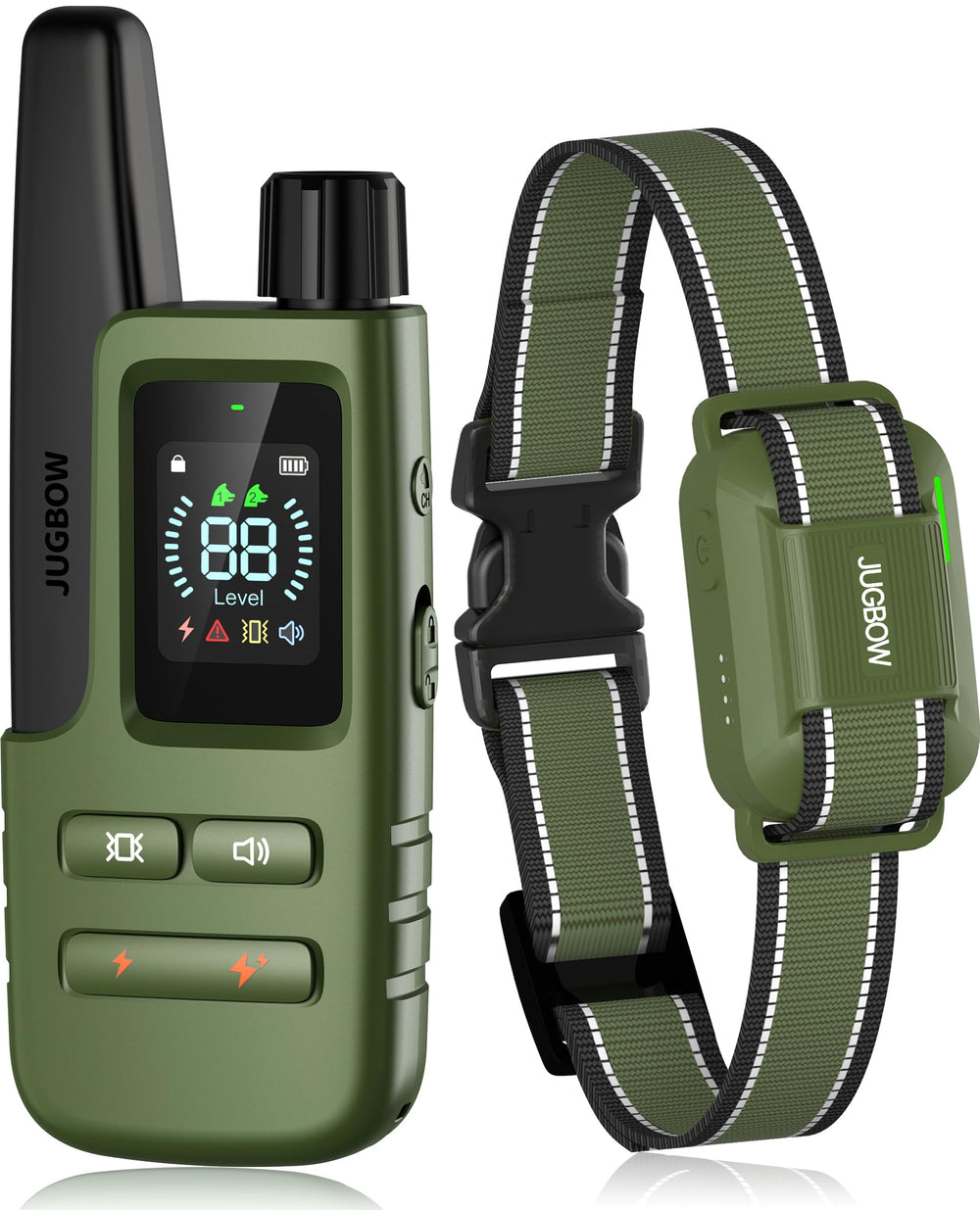 Collar Jugbow de adiestramiento con alcance de 4200 pies para entrenamiento al aire libre