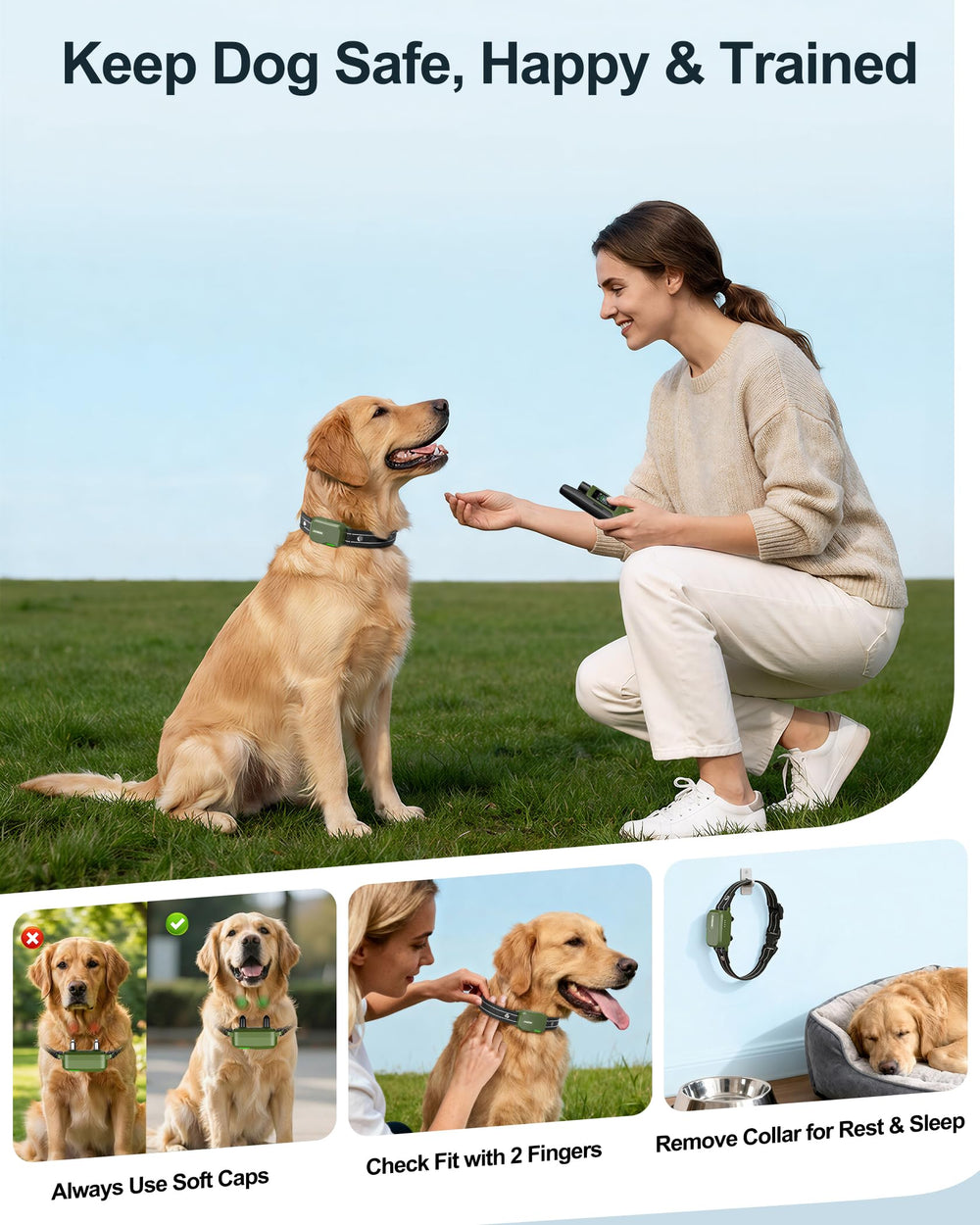 Diseño ergonómico de Jugbow con ajuste cómodo para perros.