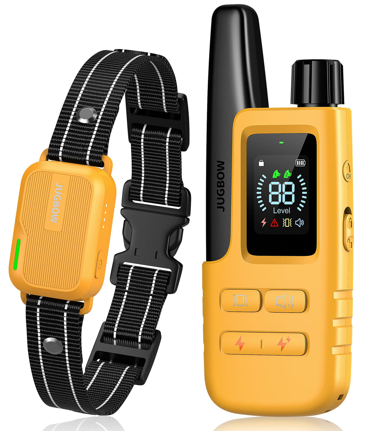 Collar Jugbow con alcance de 4200 pies para entrenamiento al aire libre