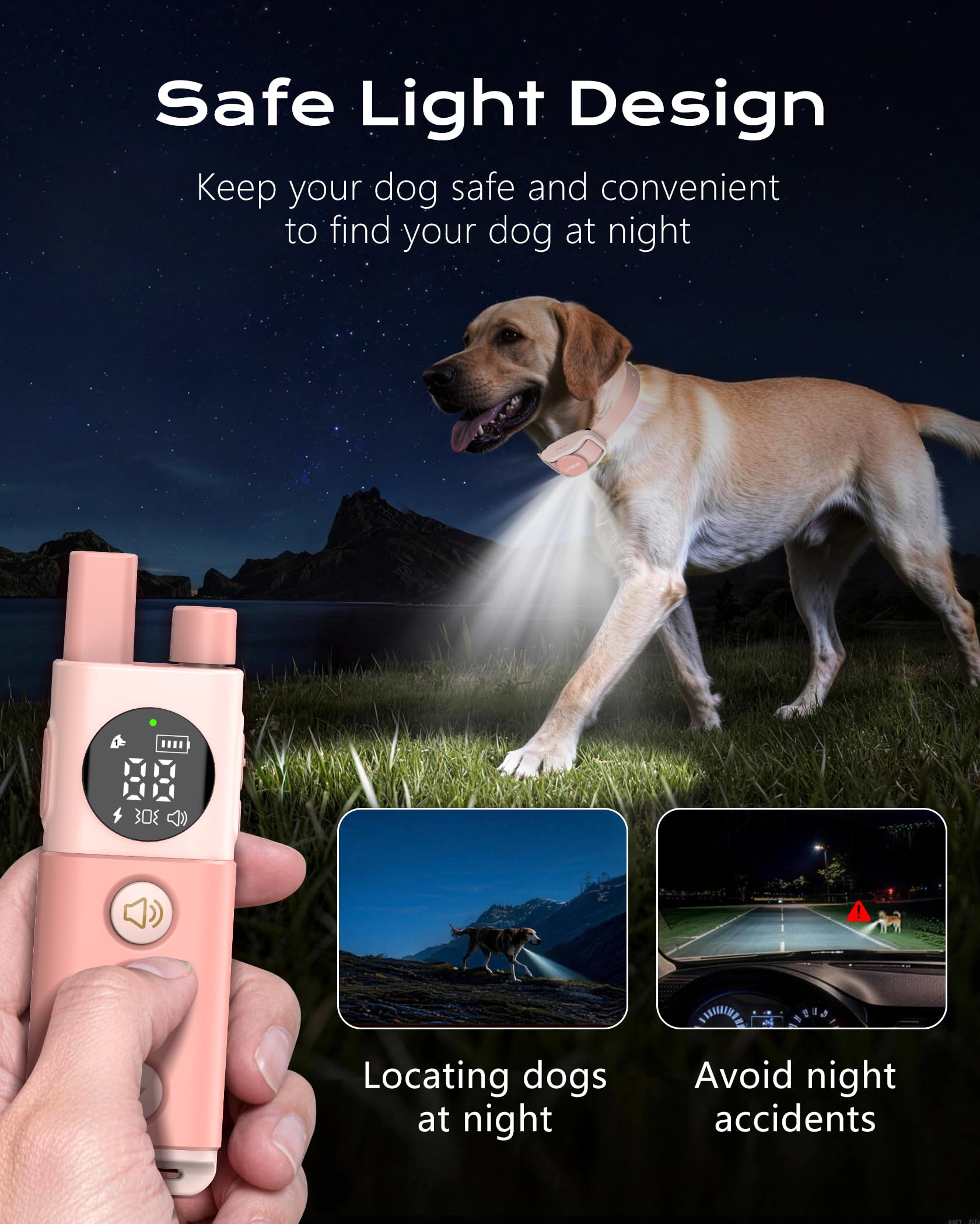 Diseño impermeable IPX8 y ligero para paseos bajo lluvia o playa.