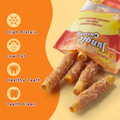 Jungle Calling alta proteina para perros medianos y grandes.
