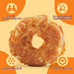 Donas de piel cruda Jungle Calling envase lateral, almacenamiento cómodo para dueños