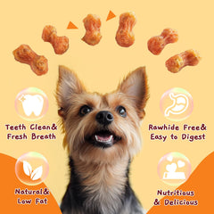 Jungle Calling: hueso masticable 2-5 pulgadas, ideal para perros medianos.