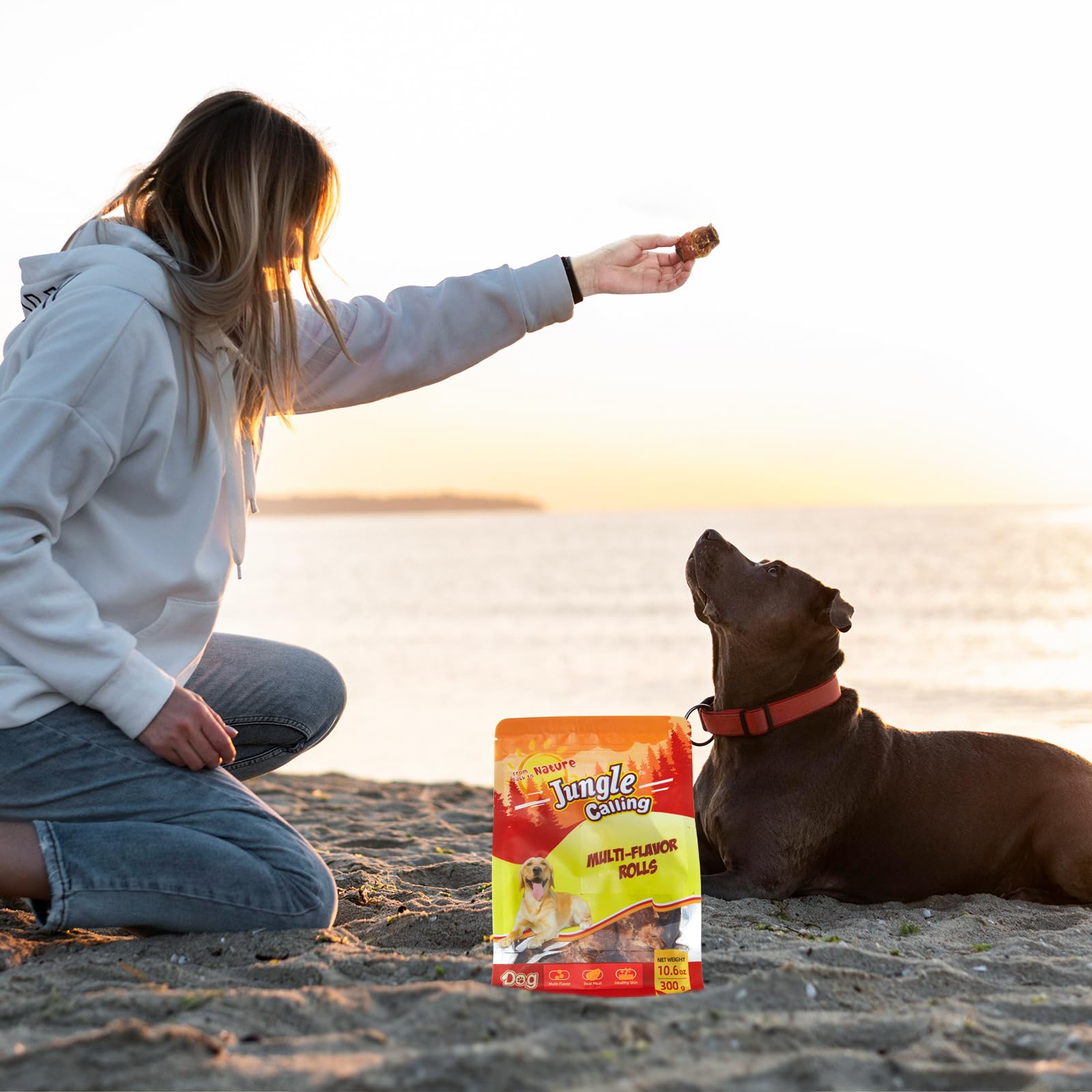 Rollos Jungle Calling energía y salud para perros activos