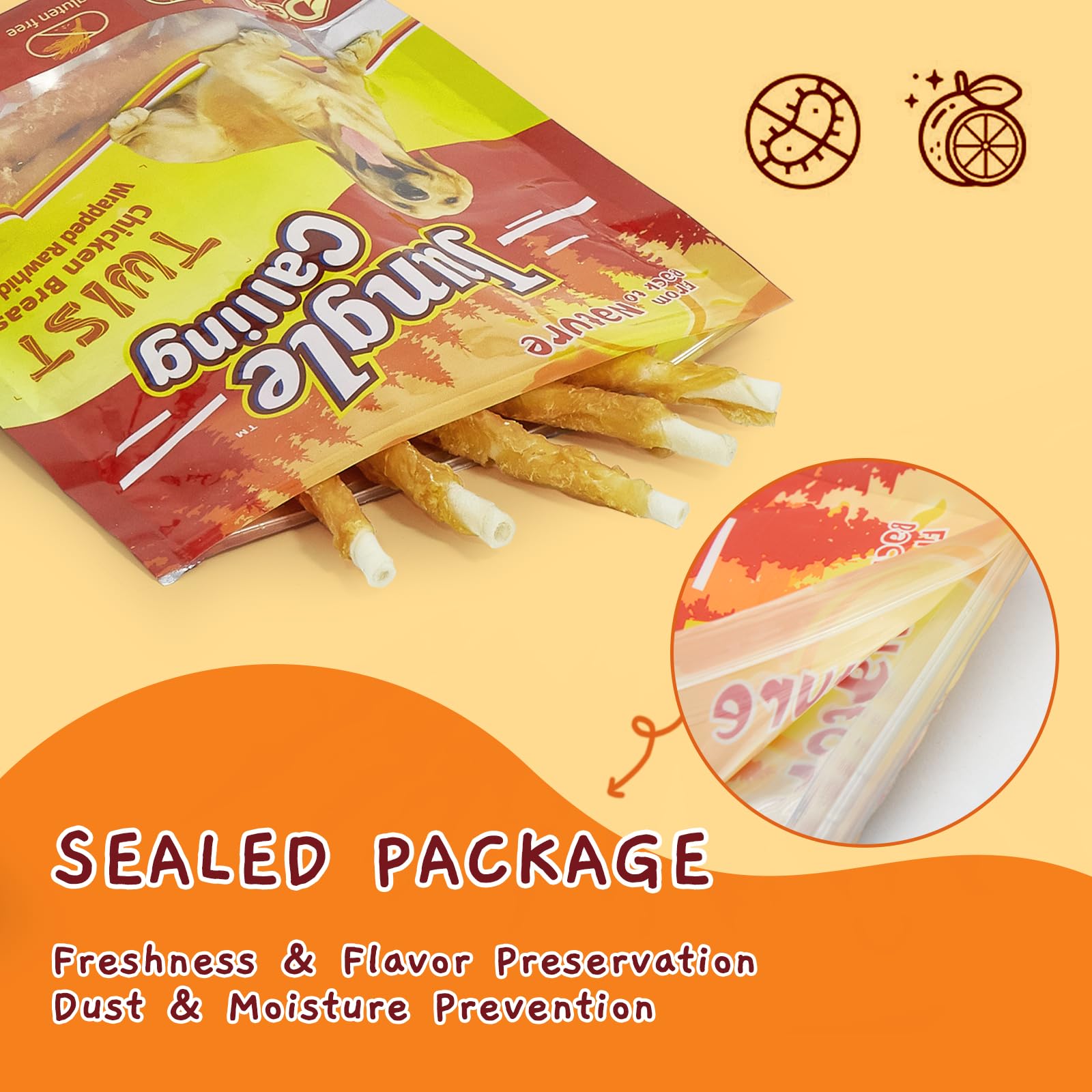 Almacenamiento práctico Jungle Calling para guardar entre comidas