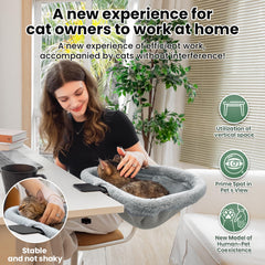 Cama JUNSPOW para escritorio, plegable con un clic, ahorro de espacio.