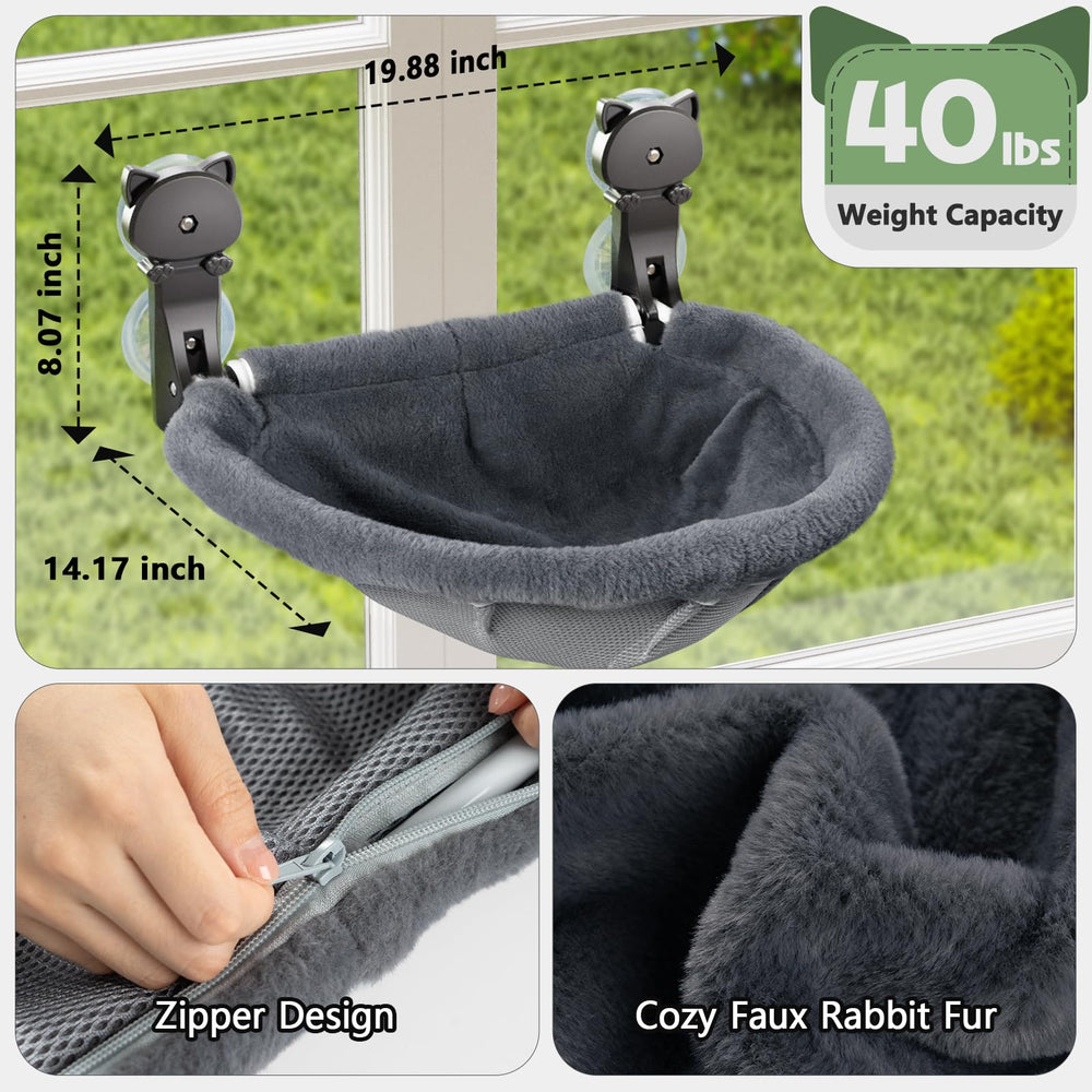 JUNSPOW forro de pelo sintético para confort durante el invierno.