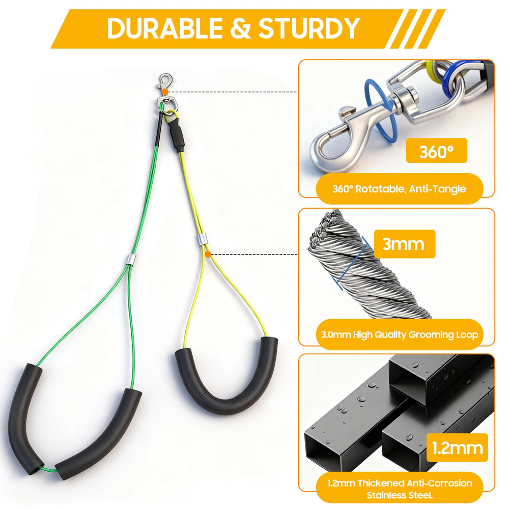 Brazo ajustable Junton para perros: posición flexible para tamaños variados.