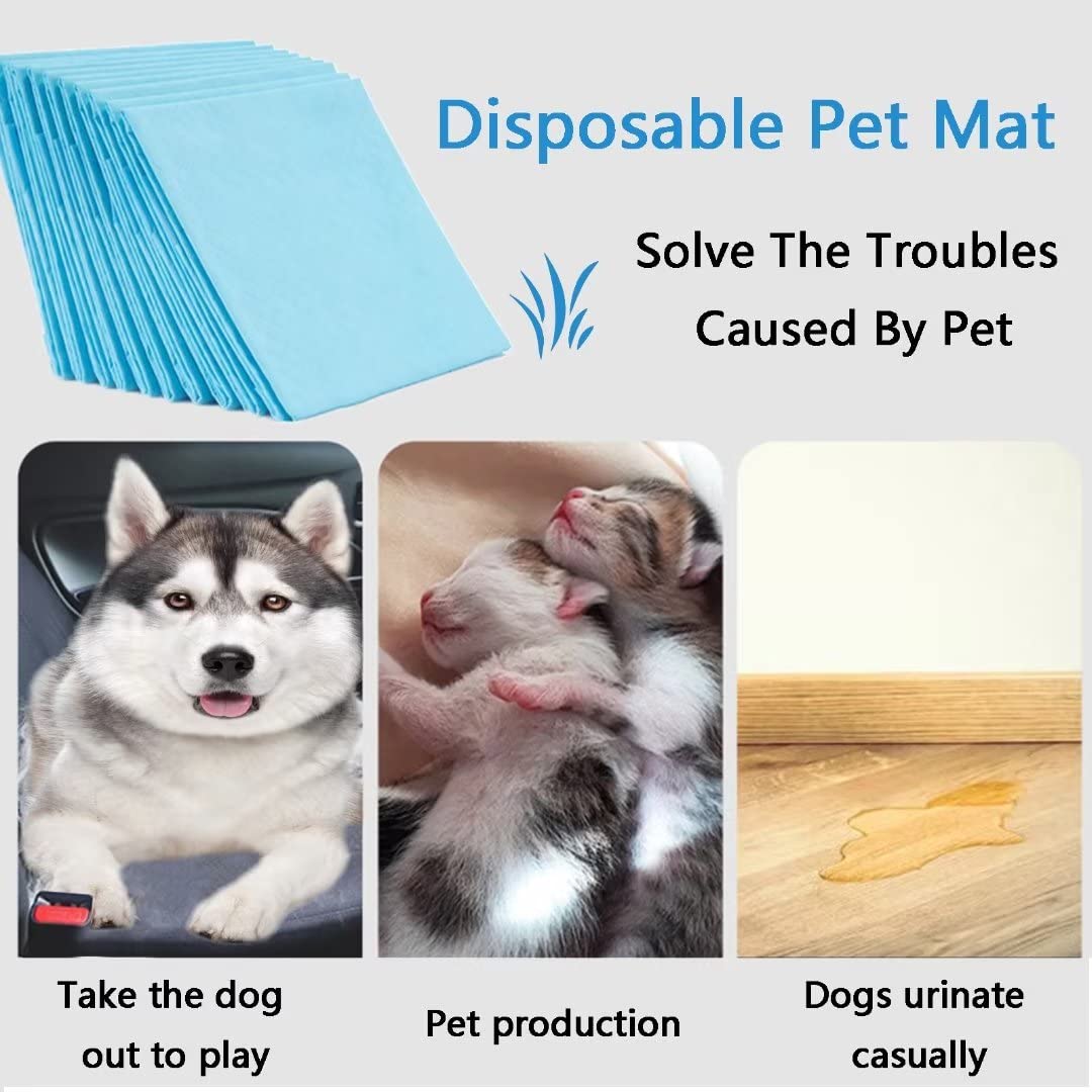 JUNYUHU almohadillas desechables para mascotas, protección contra derrames en casa.