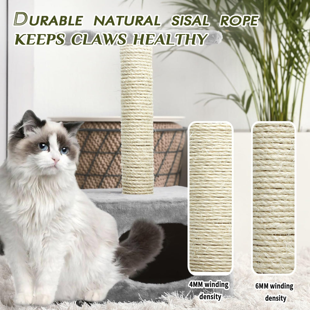 Juomid cuerda sisal para muebles y patas con acabado práctico