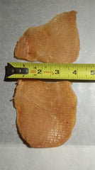 Just Jerky Treats 1 ingrediente: pollo puro, snack claro para perros.