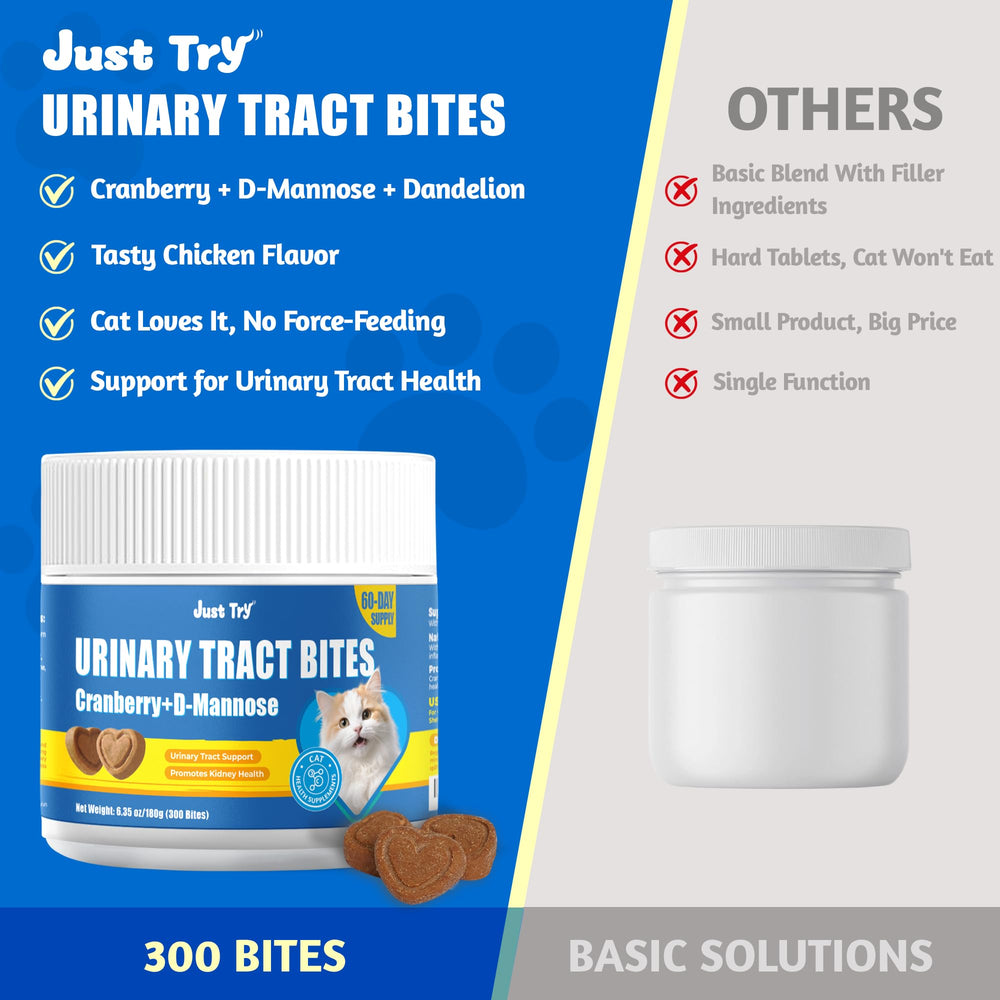 Just Try 300 Bites: botella duradera para suministro prolongado