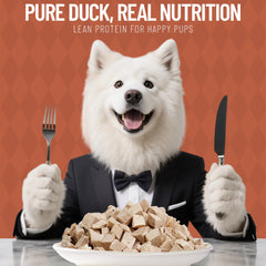 Just Try cubos de pato para entrenamiento, premio de alto valor para perros.