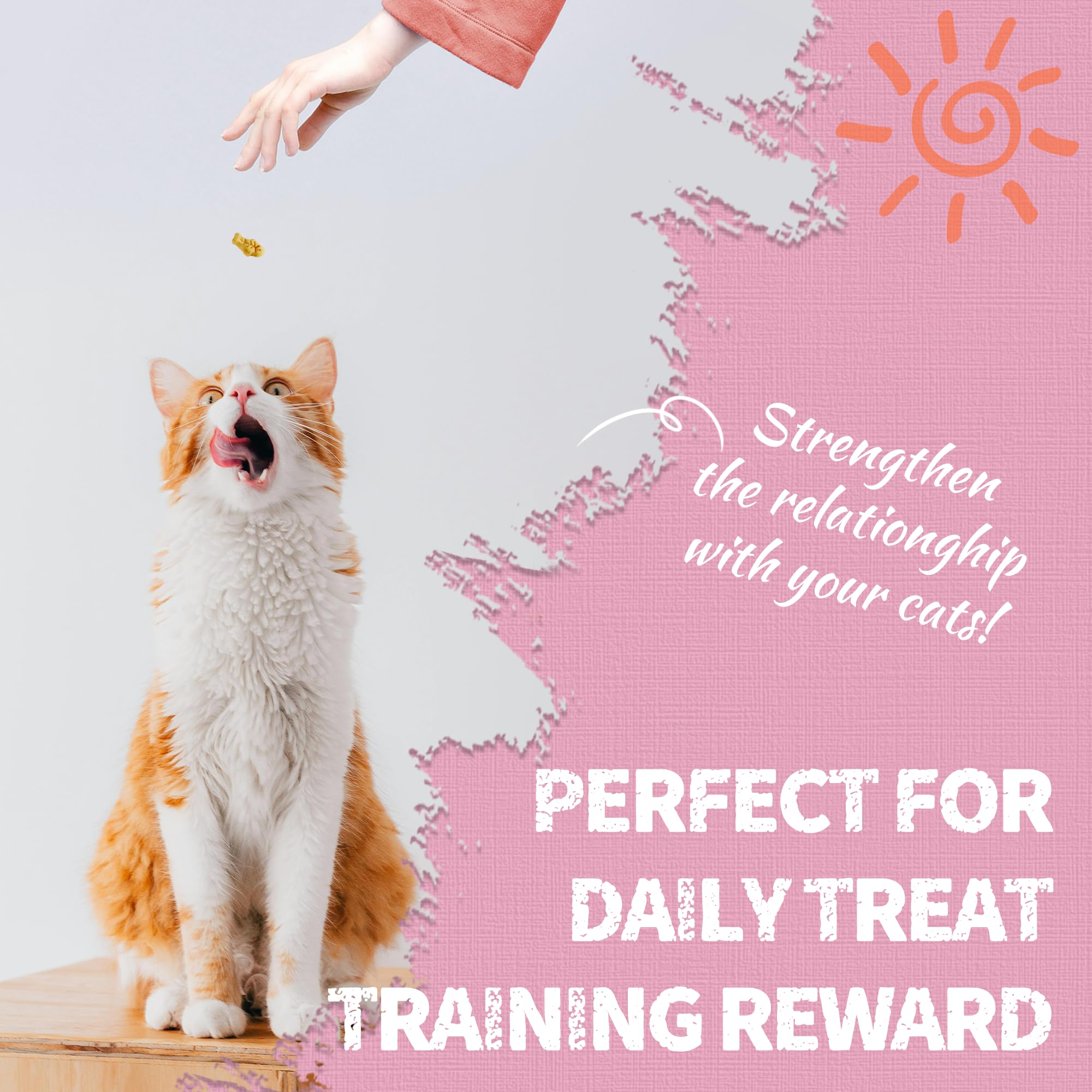 Just Try frasco hermético para conservar premios de gato