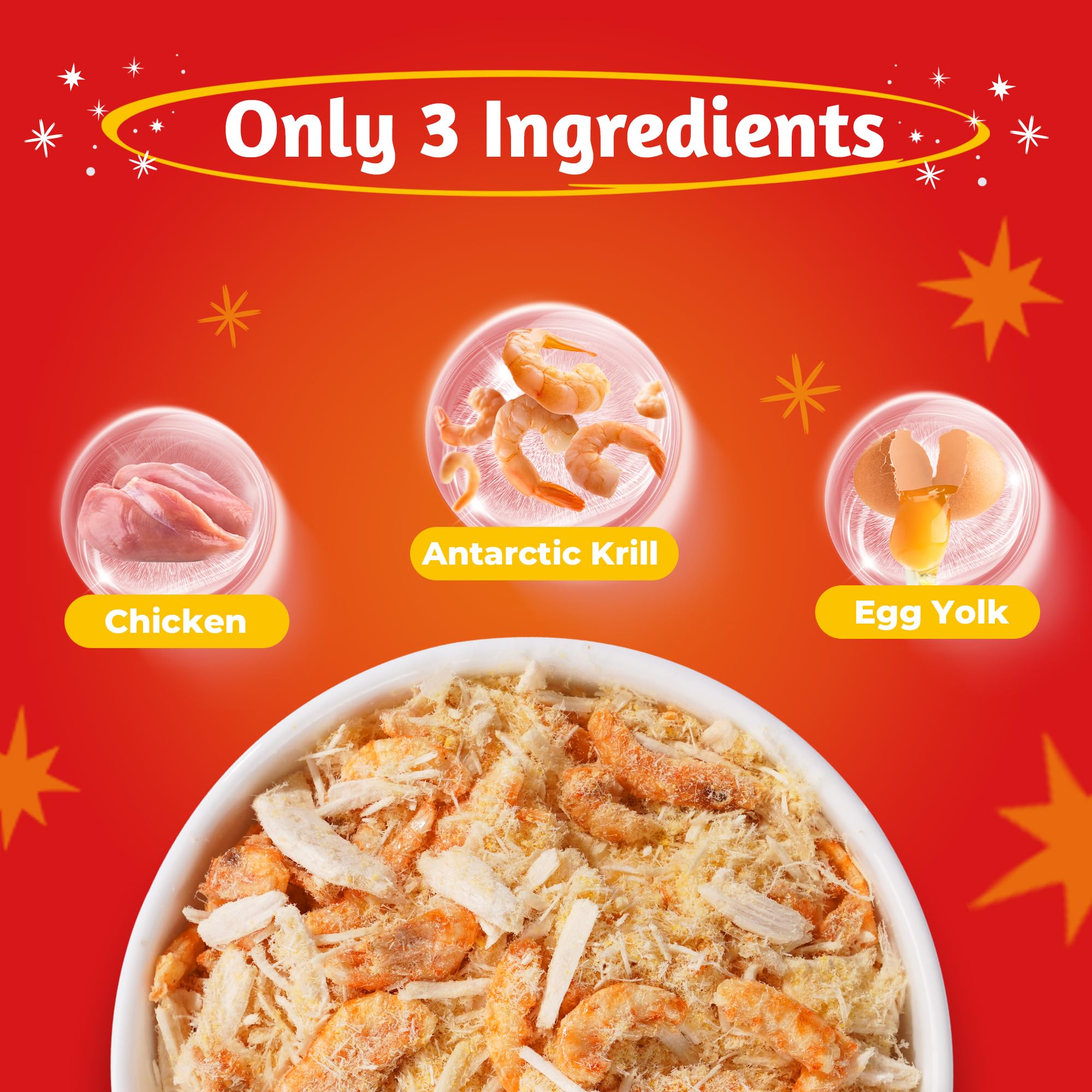 Just Try mezcla sabrosa para realzar la comida diaria de tu mascota.