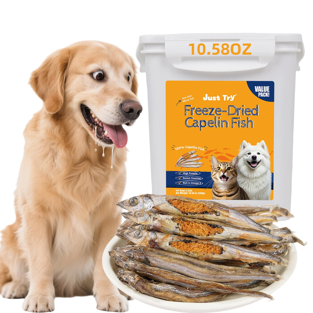 Just Try Minnows: paquete de golosinas naturales para entrenamiento de mascotas.