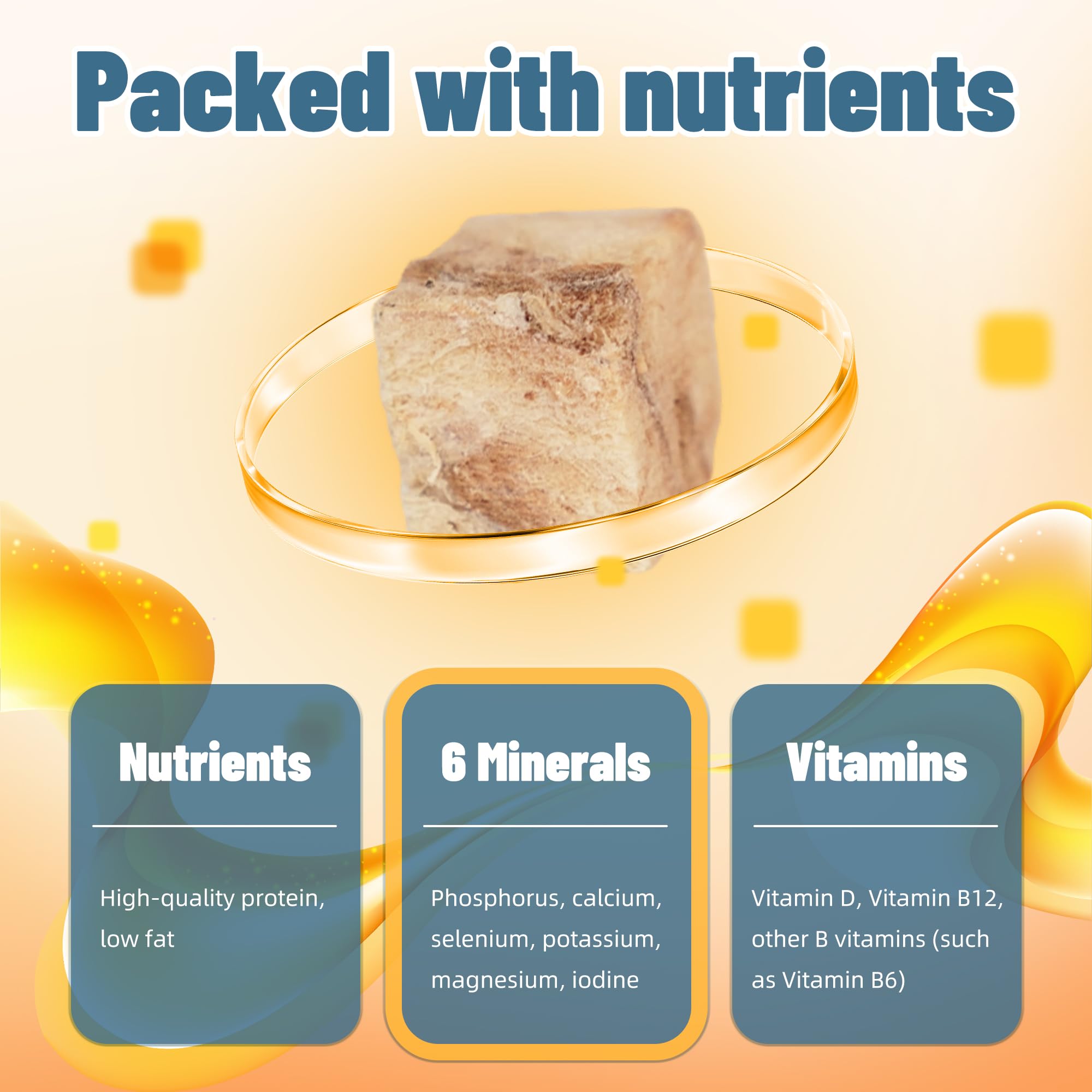 Just Try Omega-3 en bocaditos de bacalao liofilizados