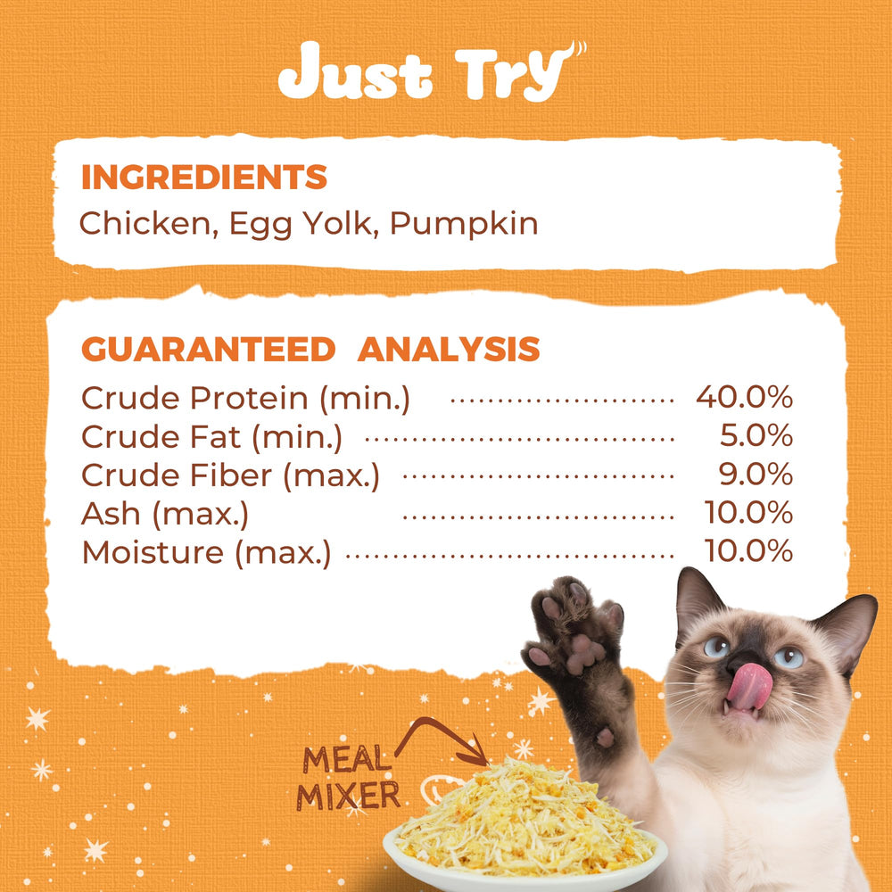 Just Try sin sabores artificiales para estómagos sensibles.