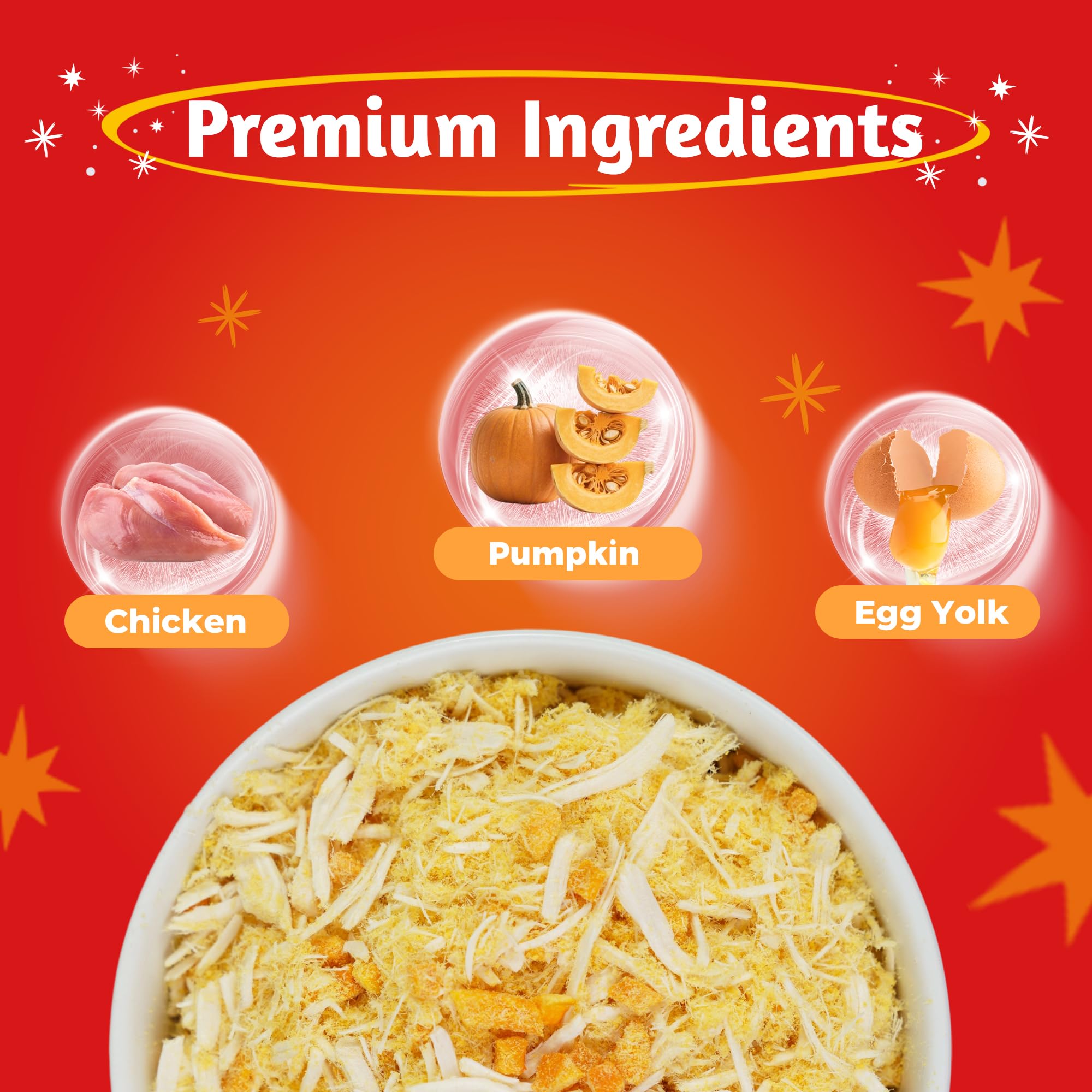 Just Try topper pollo real para proteína de calidad.