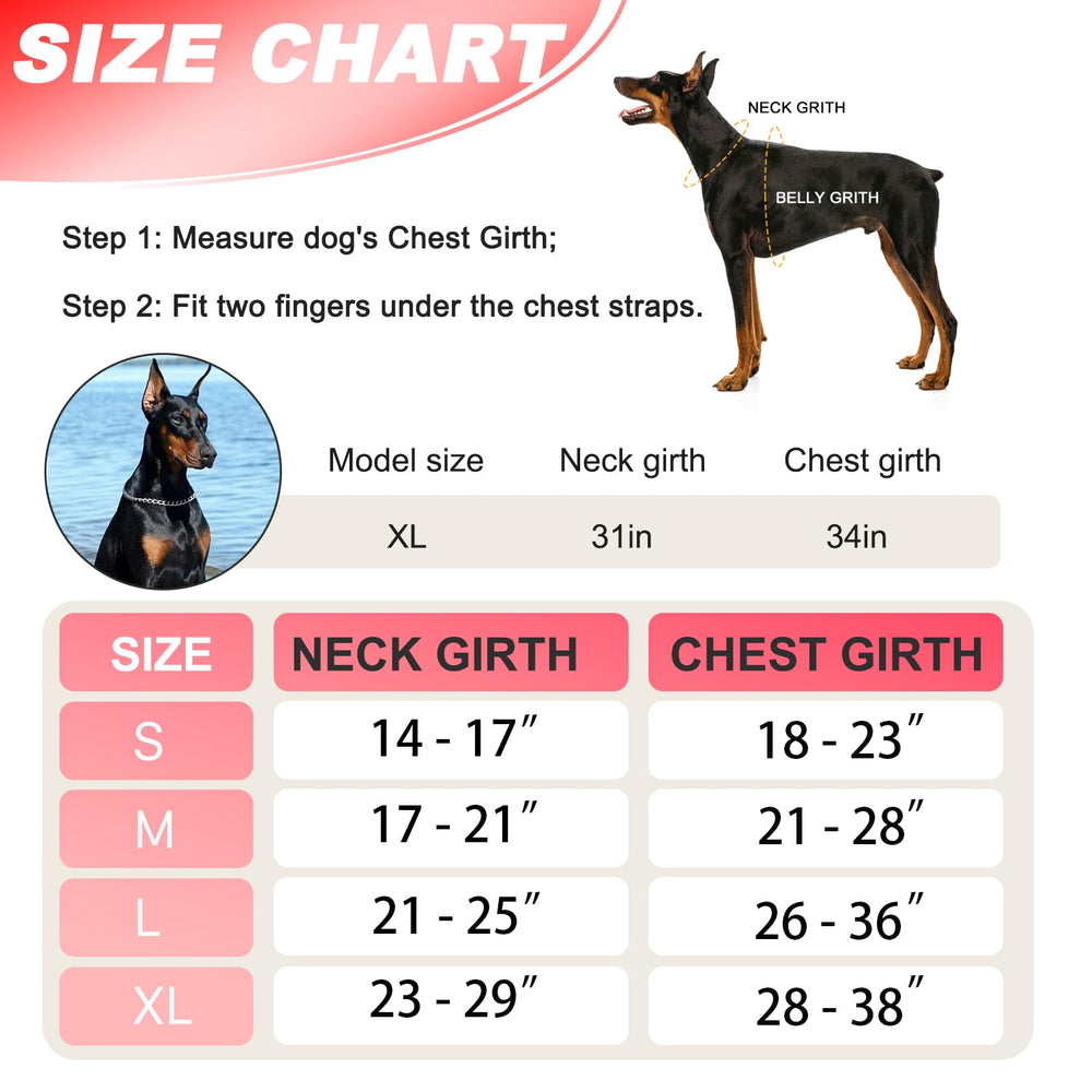 JUSTYEZI arnés servicio perro con ajuste ergonómico para mayor seguridad.