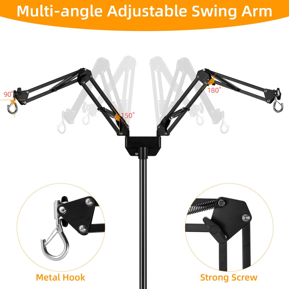 juttilax brazo 360 grados: ajusta ángulo para iluminación precisa