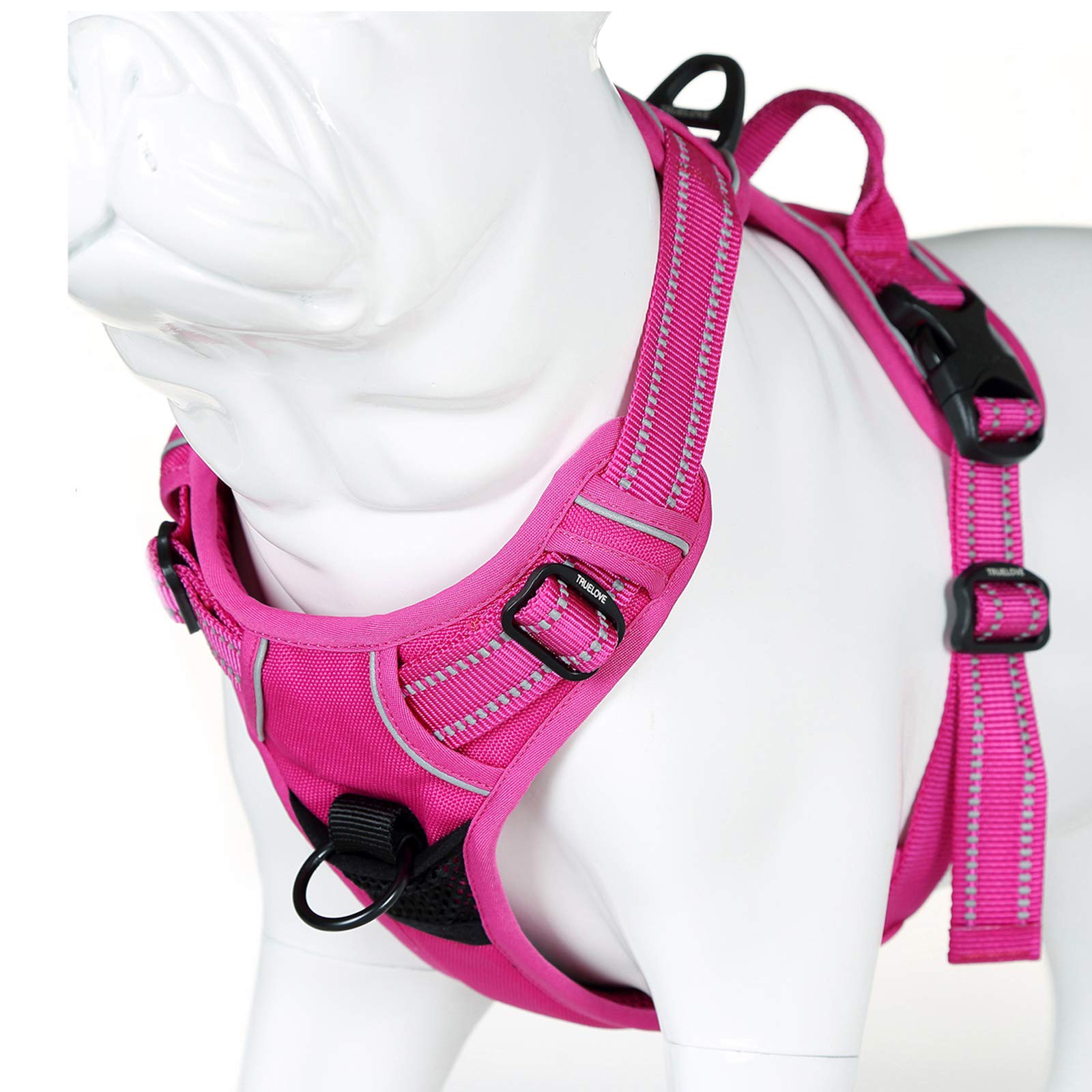 JUXZH Truelove guía de tallas para medir el pecho, ajuste personalizado para cada perro.