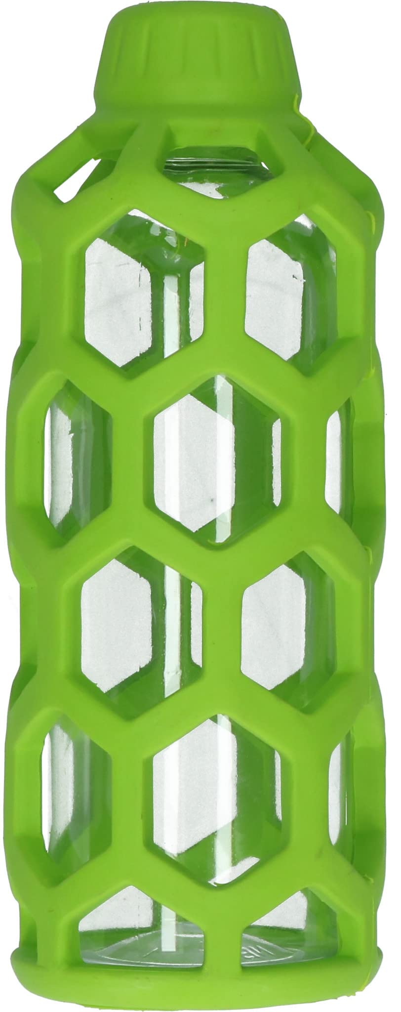 JW Pet Hol-ee Bottle: textura de caucho natural suave para morder.