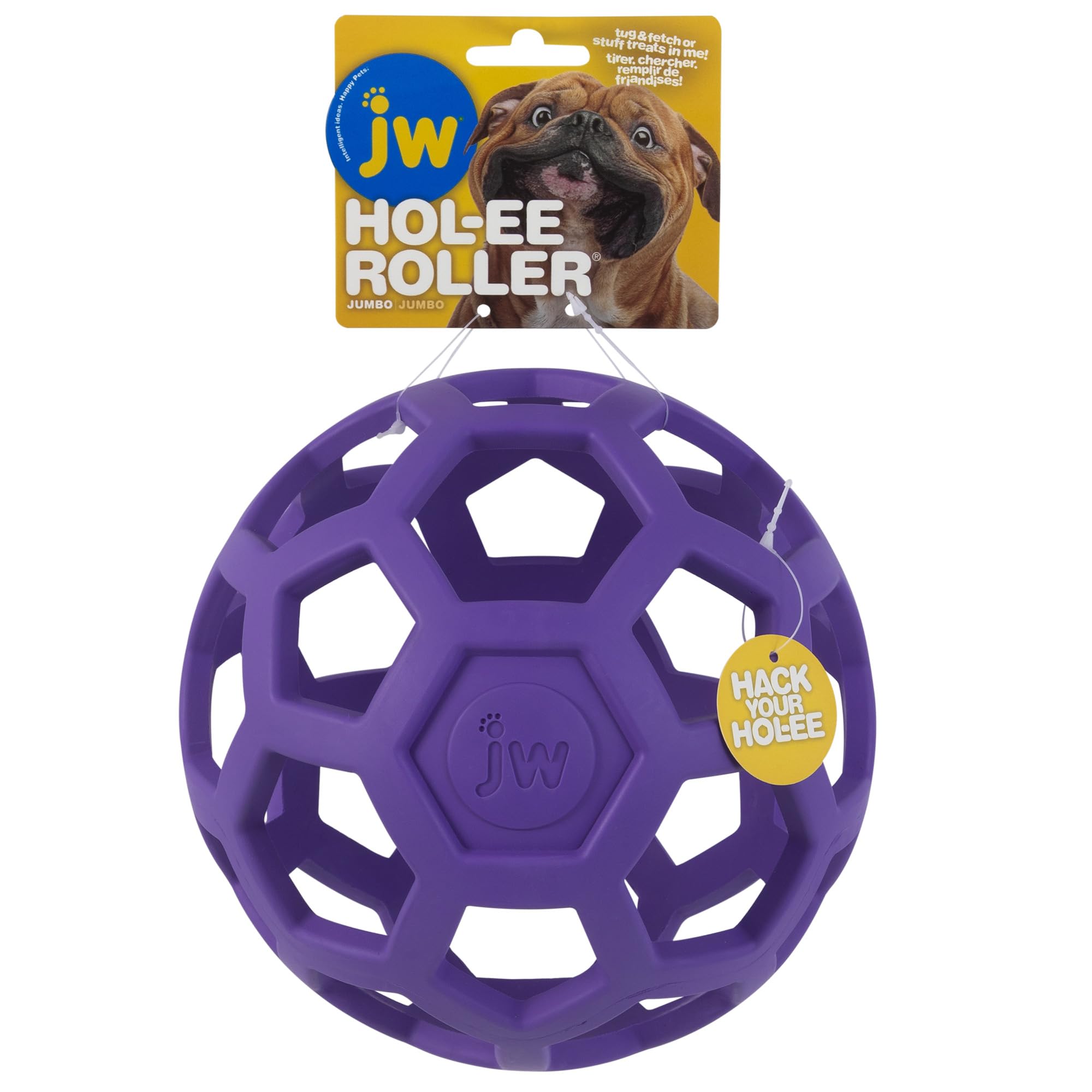 JW Pet Hol-ee Roller para uso interior y exterior, juego seguro