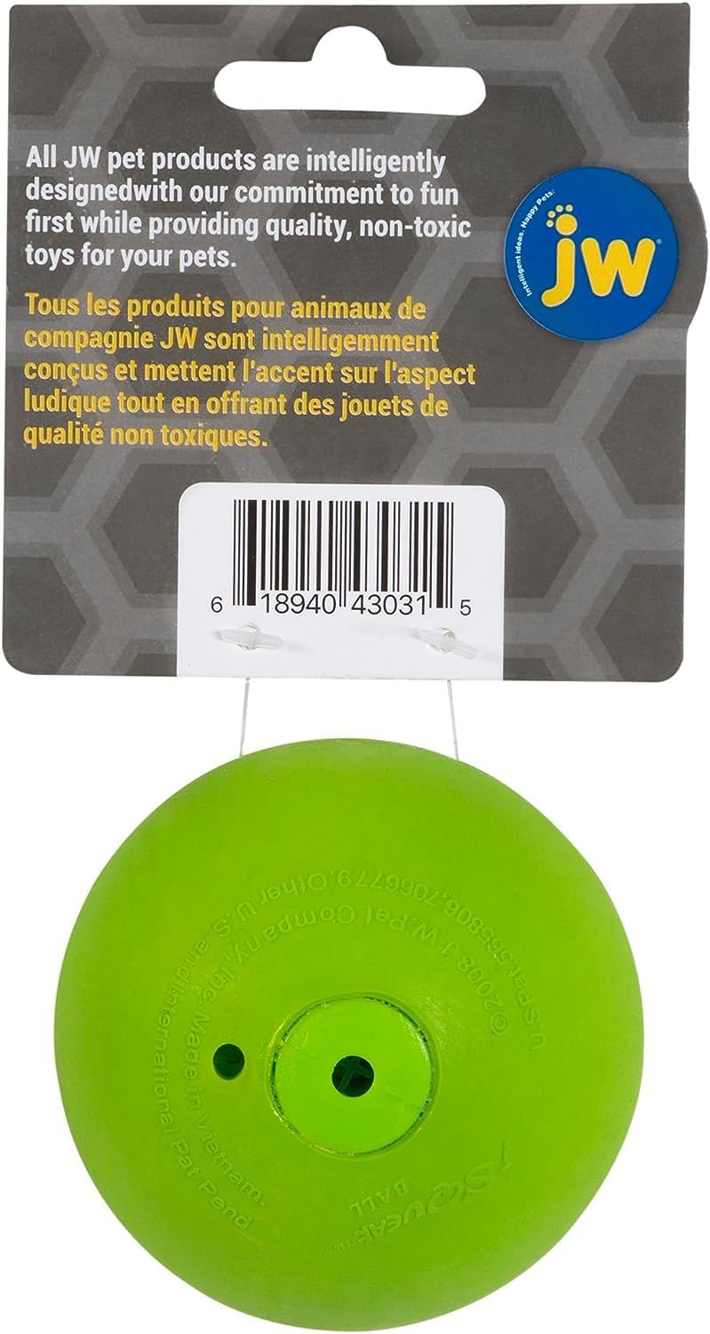JW PET iSqueak: colores rojo azul verde para variedad.