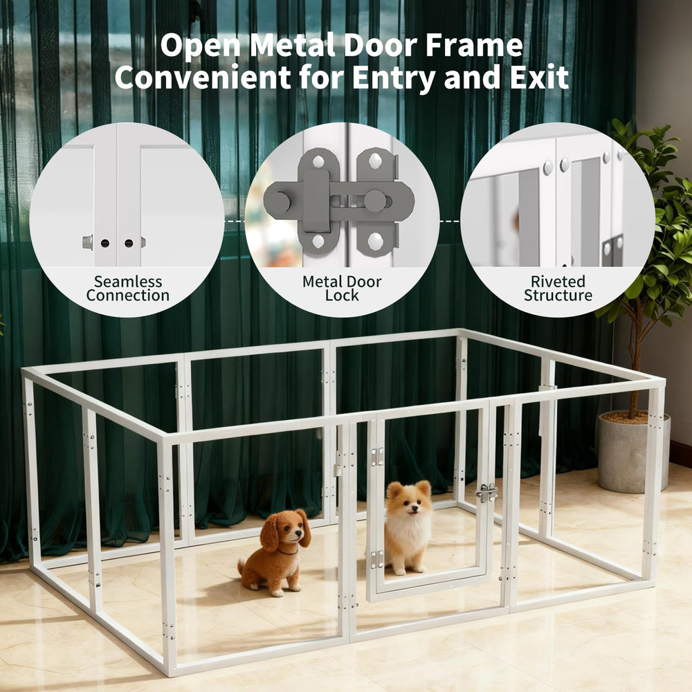 Diseño transparente JWXQS se integra con cualquier decoración del hogar.