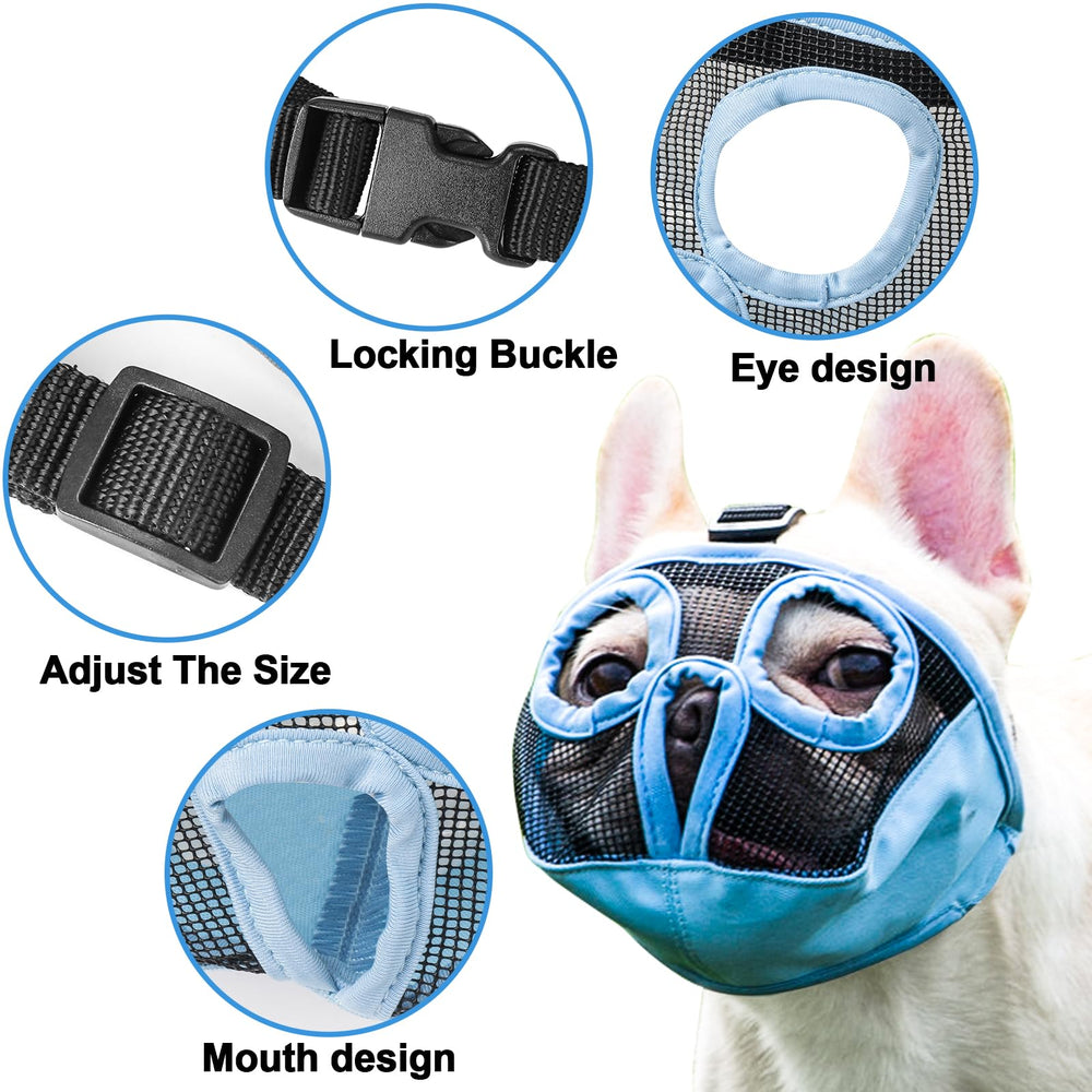 Diseño con ojos para mayor visibilidad y comodidad del perro.