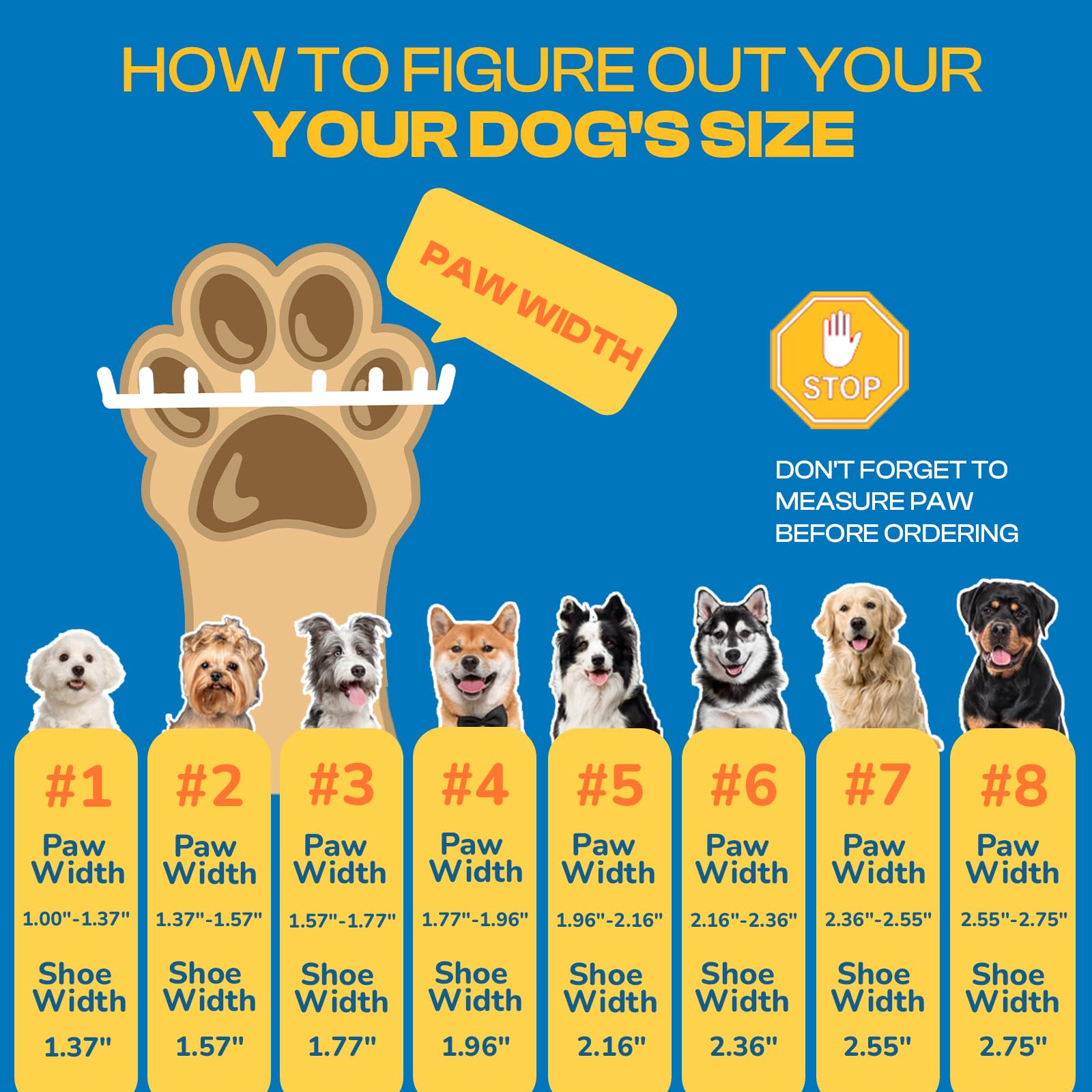 JZXOIVA zapatos para perros grandes, cierre ajustable para un ajuste cómodo.