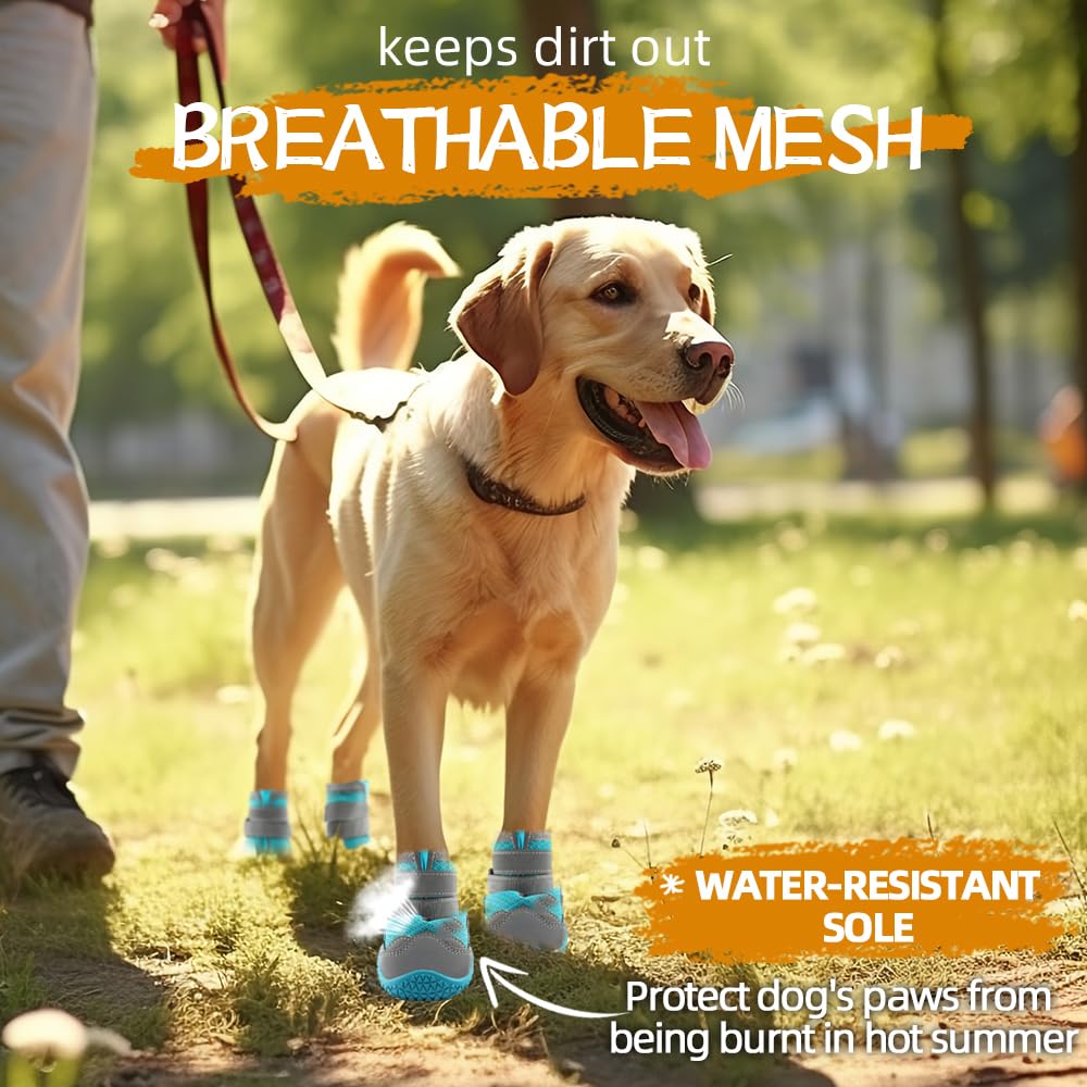 Botas transpirables JZXOIVA para paseos de perro pequeño.