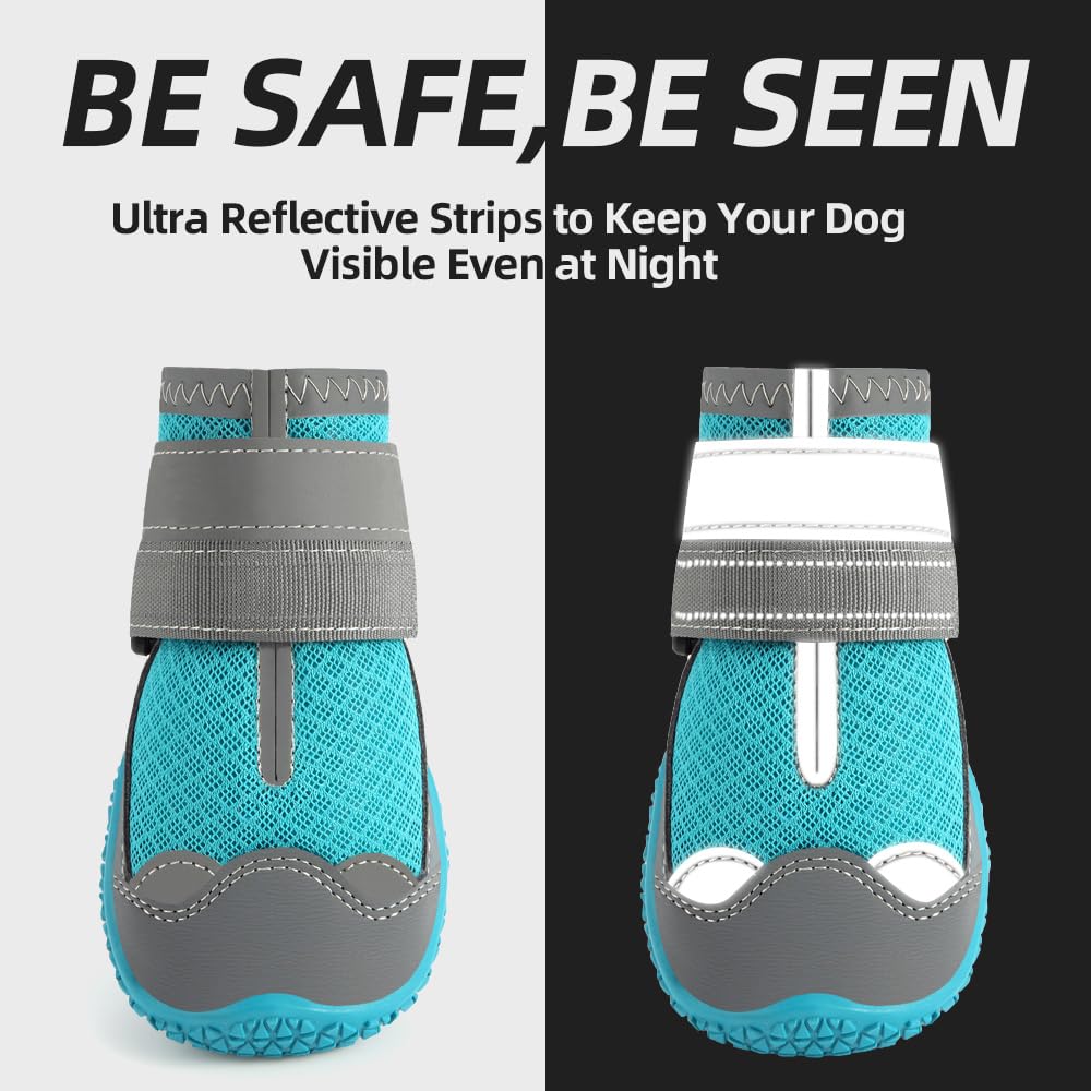 Protección de patas y pisos interiores con botas JZXOIVA.