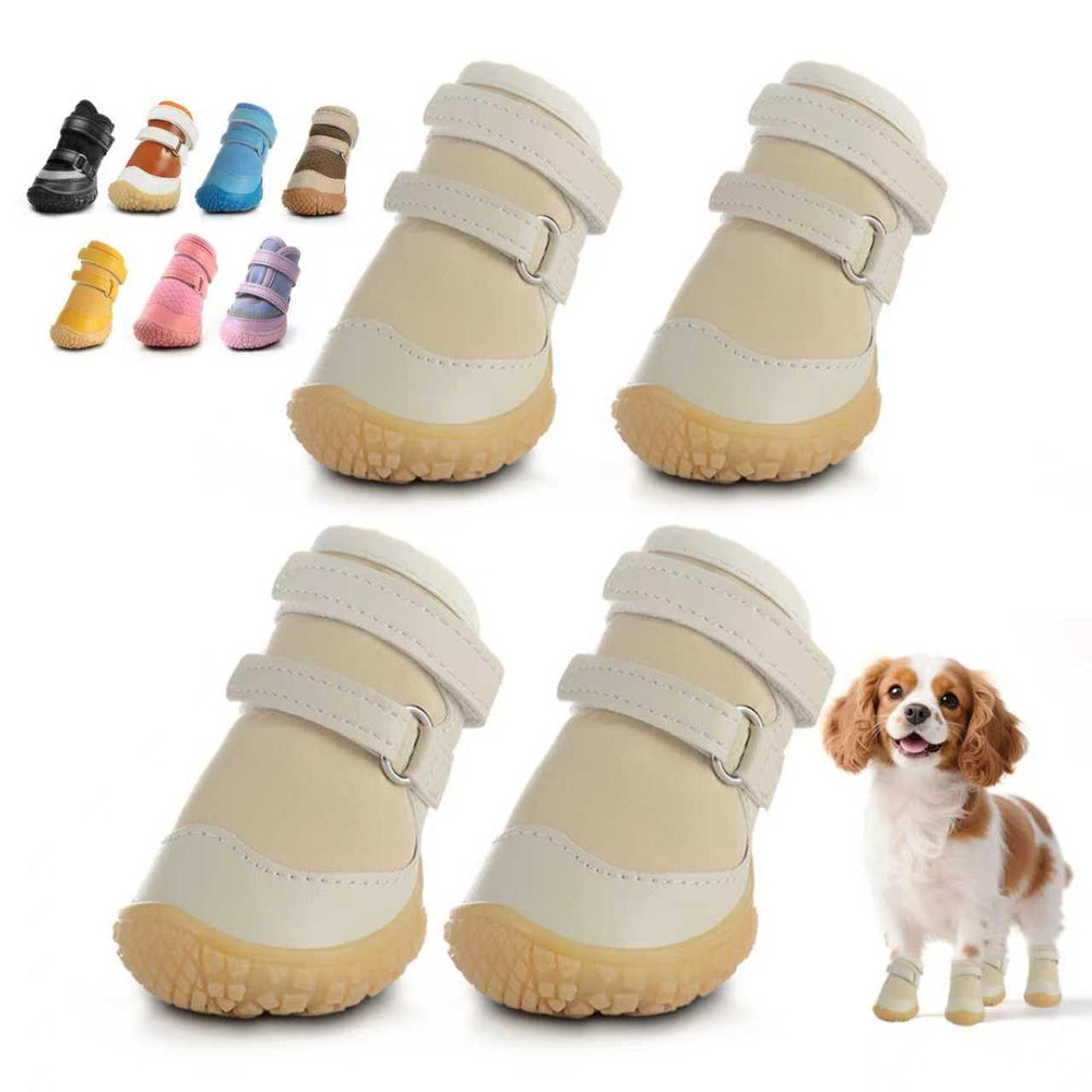 Zapatos JZXOIVA para perros pequeños con suela antideslizante para paseos seguros.