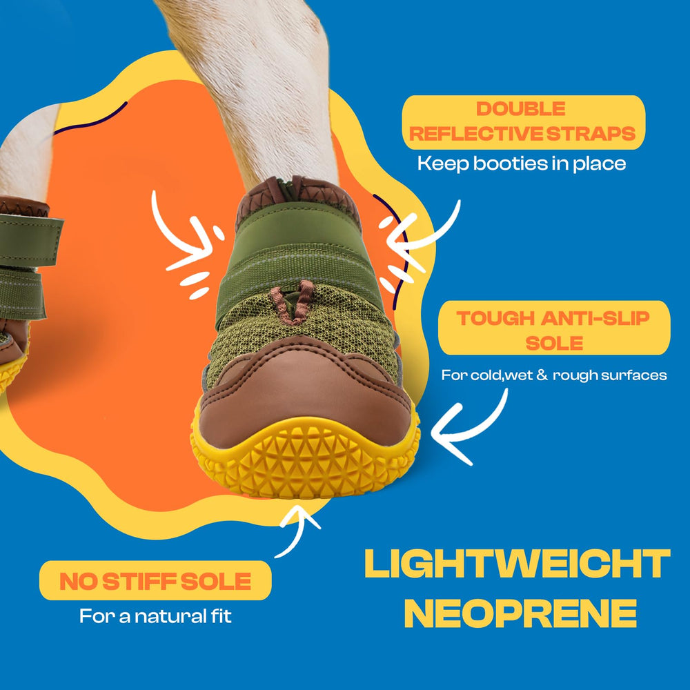 Protección de patas JZXOIVA tamaño 1, protege uñas en interiores.