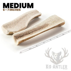 K-9 Antler Co para perros de tamaño medio, opción duradera para masticar.