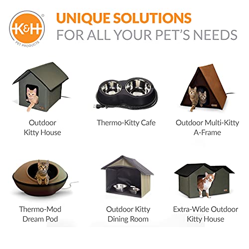 K&amp;H Pet Products vivienda patentada y probada en uso real.