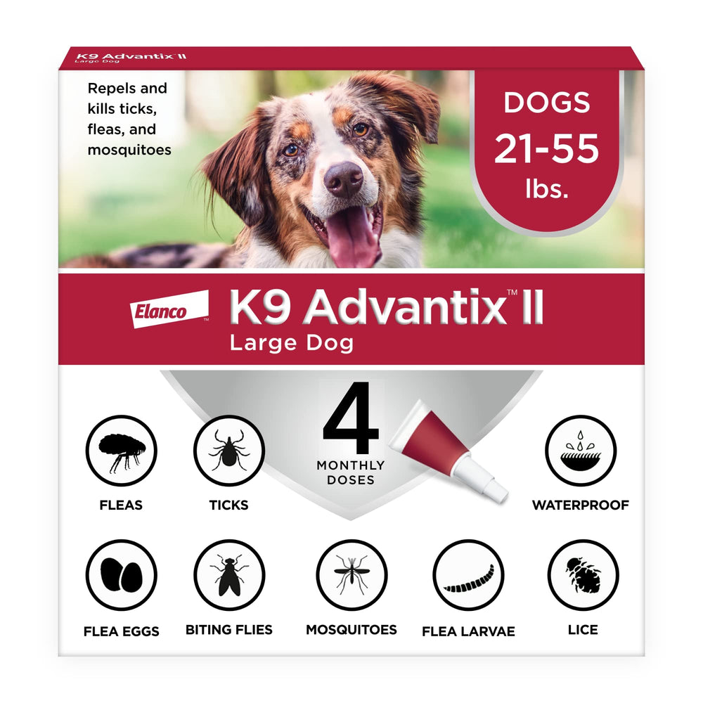 K9 Advantix II para perro grande: aplicación rápida y protección contra pulgas