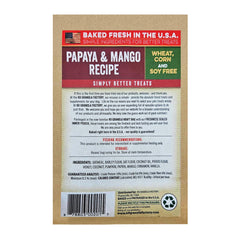 K9 Granola Factory Papaya Mango Coco Crunchers: trozo-crujiente ideal para premiar sin culpa