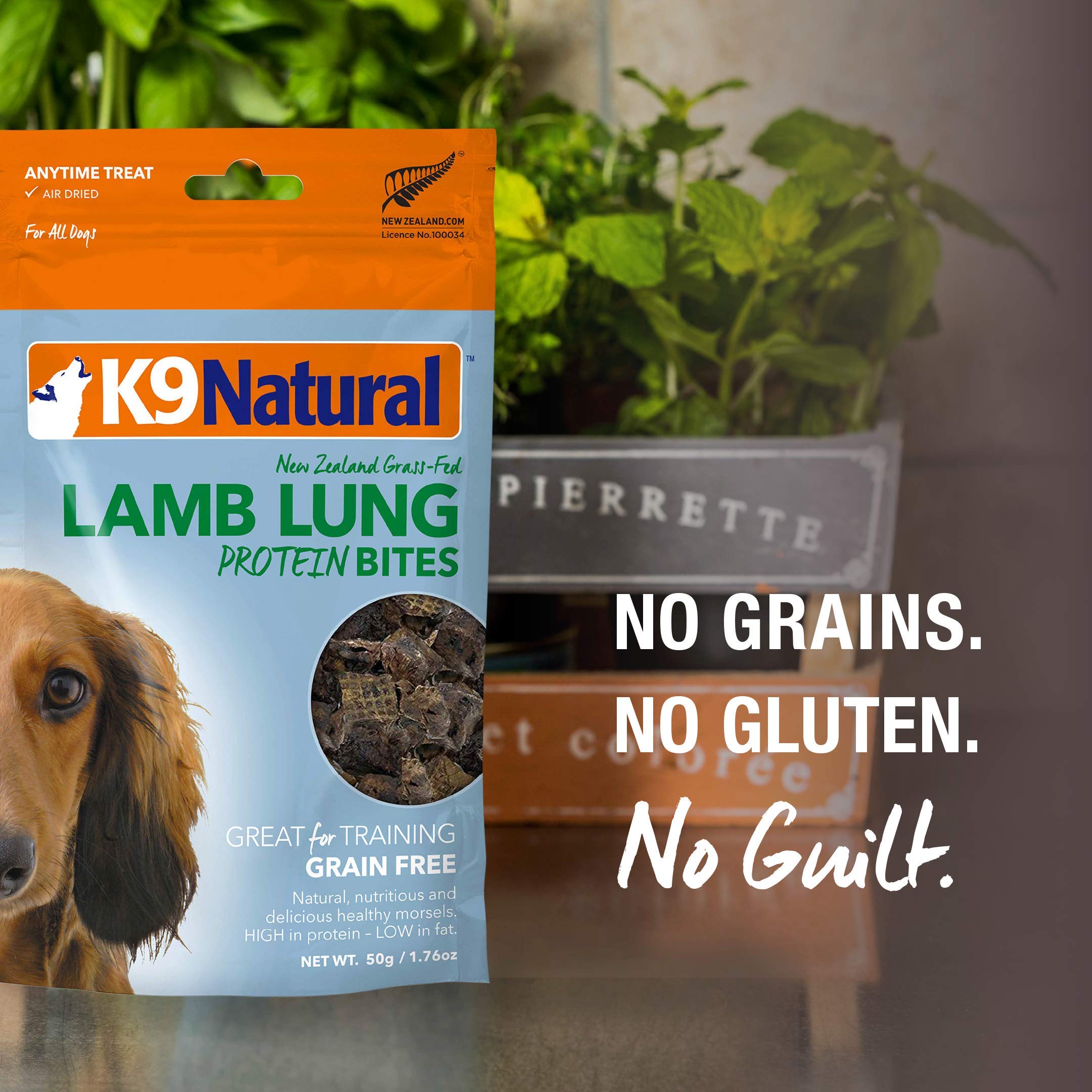K9 Natural bolsa sellada mantiene la frescura para entrenamientos y viajes.