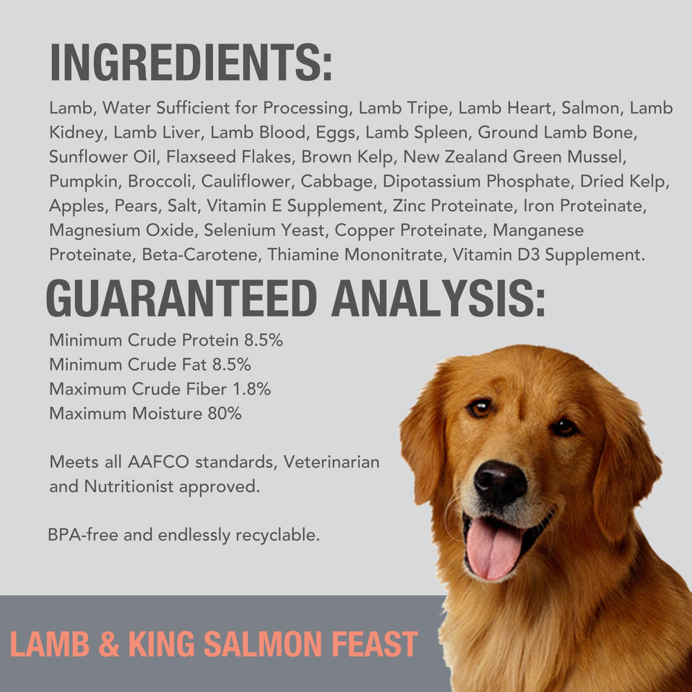 Omega-3 de salmón rey para piel y pelaje saludables.