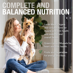 K9 Natural pate cordero Nueva Zelanda, cordero alimentado con pasto para calidad de proteína